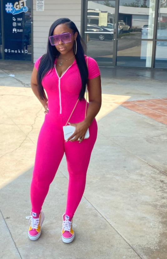 Pink starburst Jumpsuit